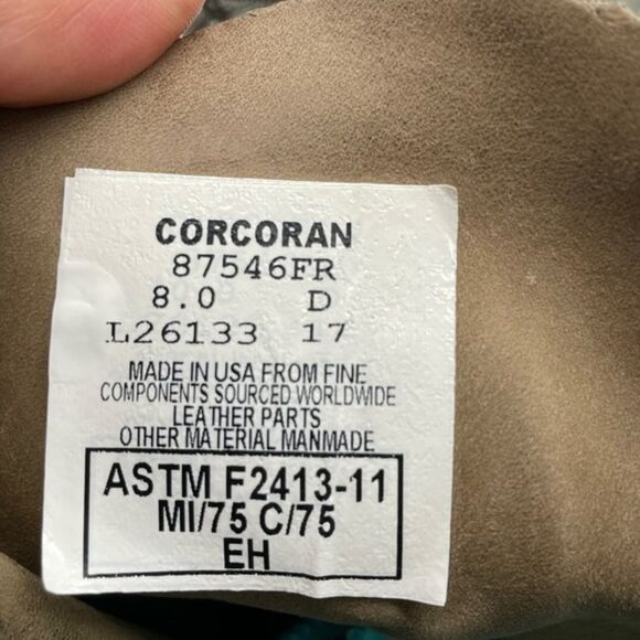 COPY - Corcoran Full Force Footwear Boots Women sz 8 D - Picture 8 of 11